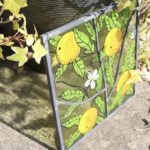 Fully waterproof stained glass decoration for the garden