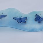 Common blue butterflies design